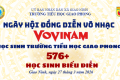 Chương trình đồng diễn “Ngày hội võ nhạc Vovinam năm 2026”