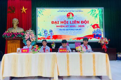 Văn nghệ chào mừng Đại hội liên đội nhiệm kỳ 2025-2026